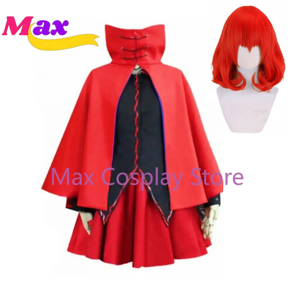 Max Anime Sekibanki Cosplay Costume With Headdress Halloween Suit For Women Custom size