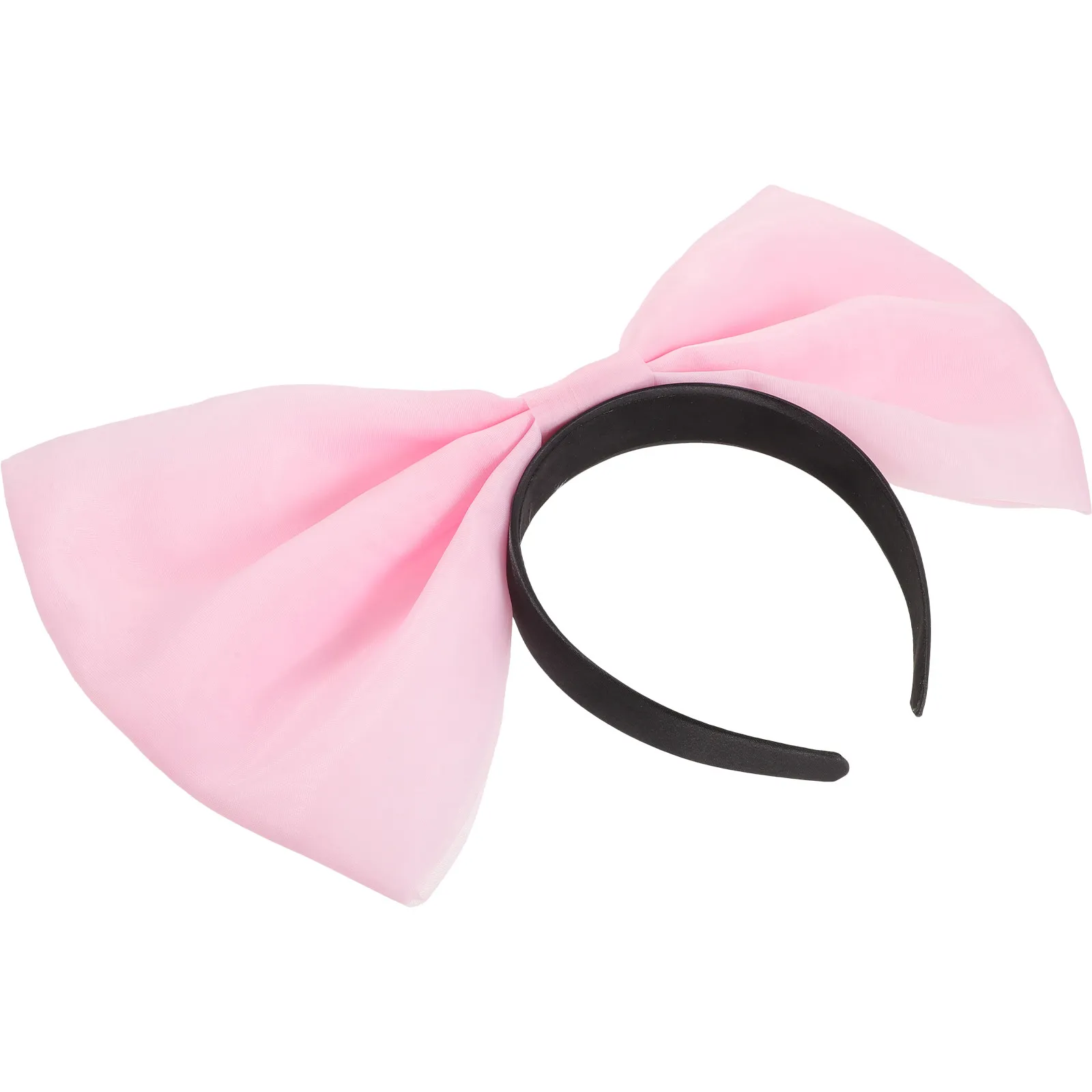 

Bow Headband Women Big Bow Satin Headband Stylish Eye-Catching Fashion Accessory for Holiday Party Cosplay Fall Accessories
