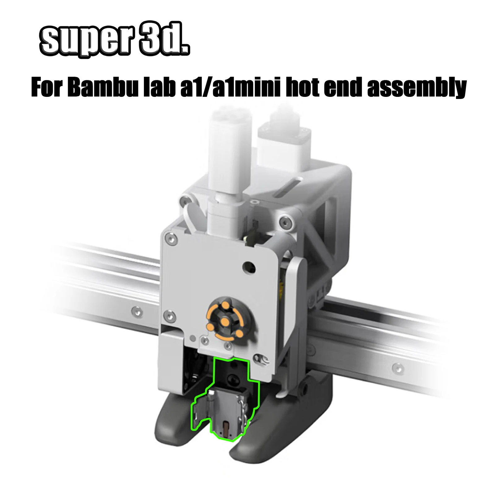 

Bambu Lab A1 Mini Hotend Mount A1 Mini Hotend Assembly A1 Nozzle Mounting For Bambulab A1 Parts 3d Printer Parts Accessories