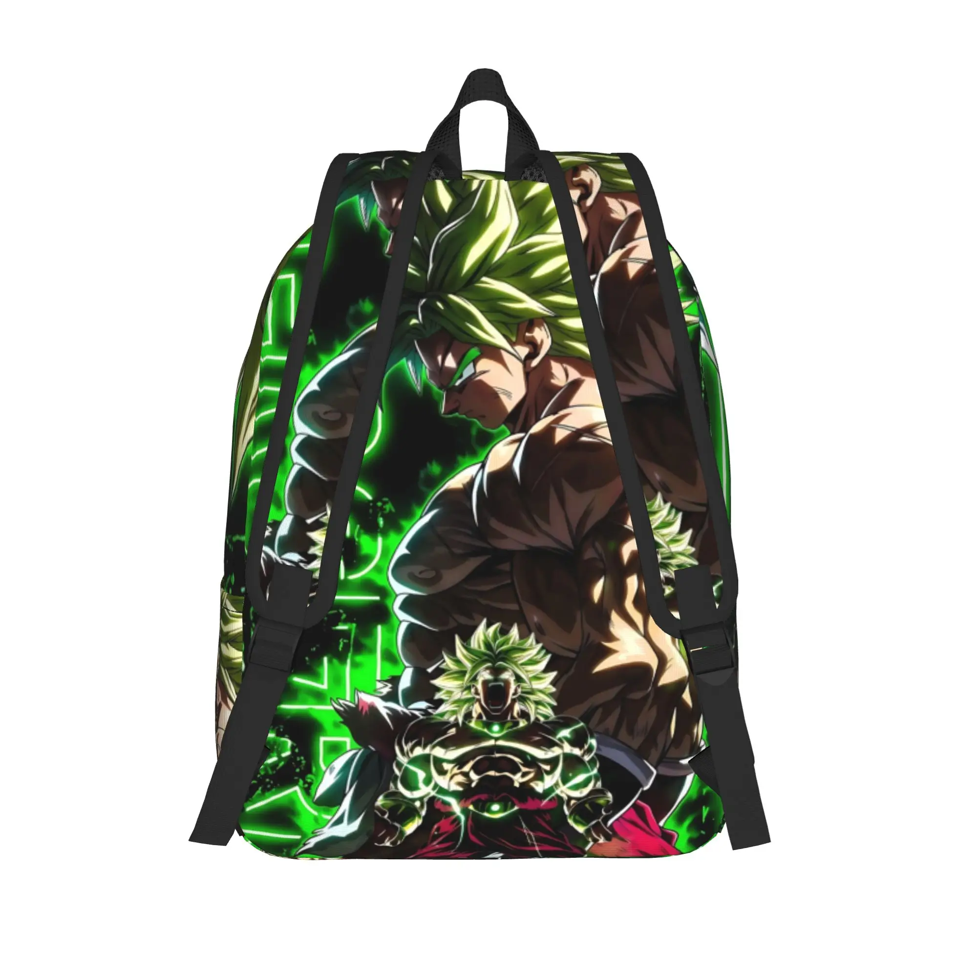 Fashion Dragon Ball Theme Broly Backpack  Mochilas Solid For Work Office Sturdy Shoulder Rucksack