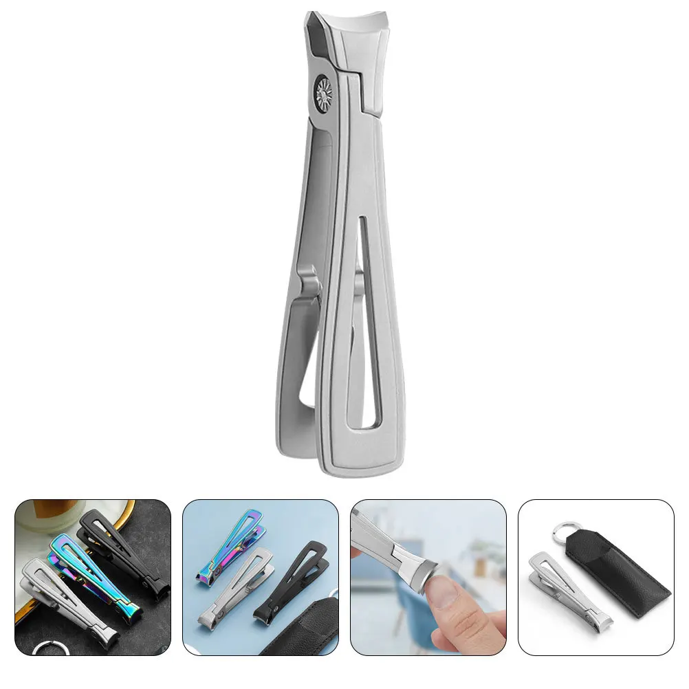 Cortauñas de acero inoxidable confiable, diseño eficiente y duradero para recortar uñas, herramienta de manicura y pedicura en casa