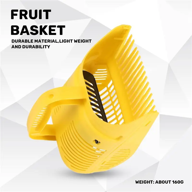 AT63-Picker Orchard Fruit Picker Garden Tool Blueberry Picking Tool Fruit Basket Fruit Harvest Tool Fruit Collection Devices