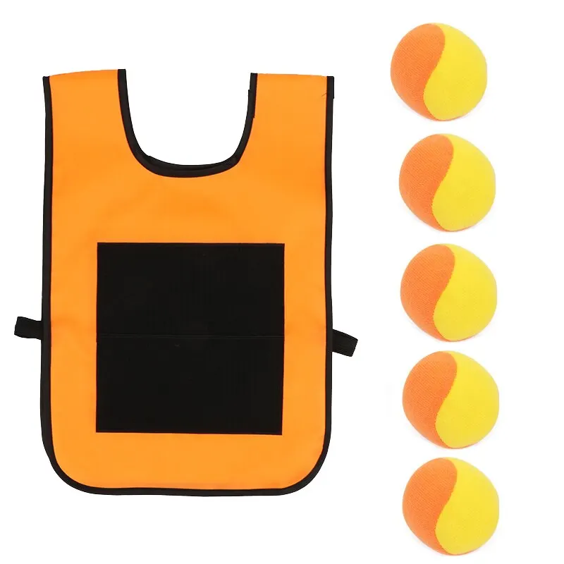 Outdoor Sport Rekwisieten Vest Plakkerig Jersey Vest Vest Vest Vest Vest Met Plakkerig Bal Gooien Speelgoed Voor Kinderen Sport Speelgoed