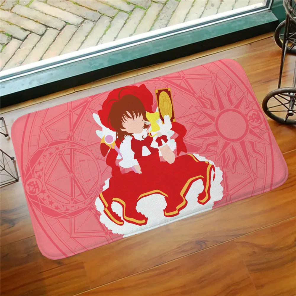 

Card-Captor Sakura Things for the Room Rug Front Door Mat Outdoor Kitchen Rugs Bathroom Carpet Bedroom Mats Welcome Offers Home