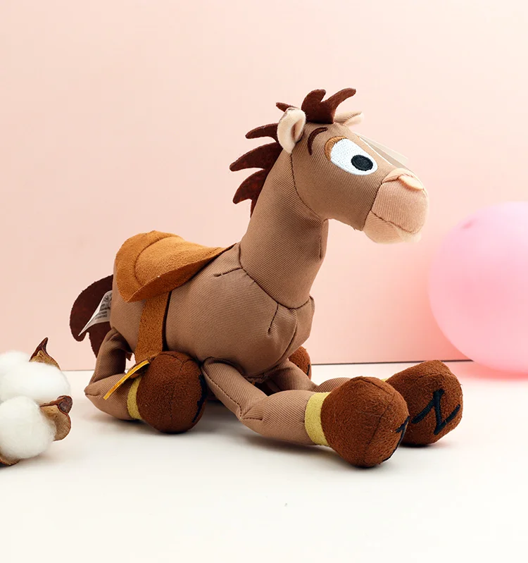 Baumwoll-Bullseye Toy Story 3 Pferde-Plüschtiere Film-Stofftiere Niedliche Figuren Pixar Woody Roundup Weihnachtsgeschenke für Kinder – Detail 2