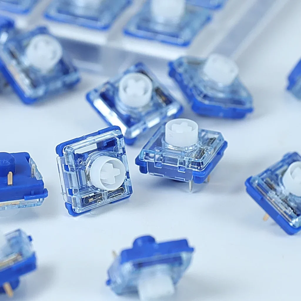 Kailh Deep Sea Silent Mini Switch Low Profile Switches 1353 RGB Mechanical Keyboard Island MINI Tactile Linear DIY Hitbox Switch