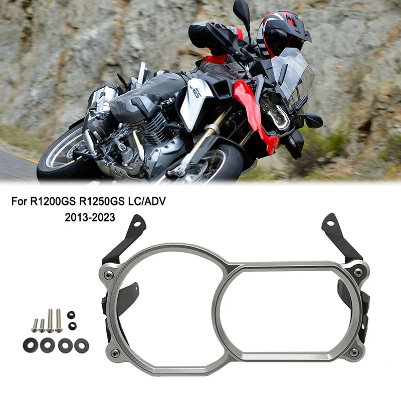 

R1200GS R1250GS Headlight Guard Protector Lens Cover For BMW R1200GS R1250GS LC ADV R 1250 GS R 1200 GS adventure GSA 2013-2023