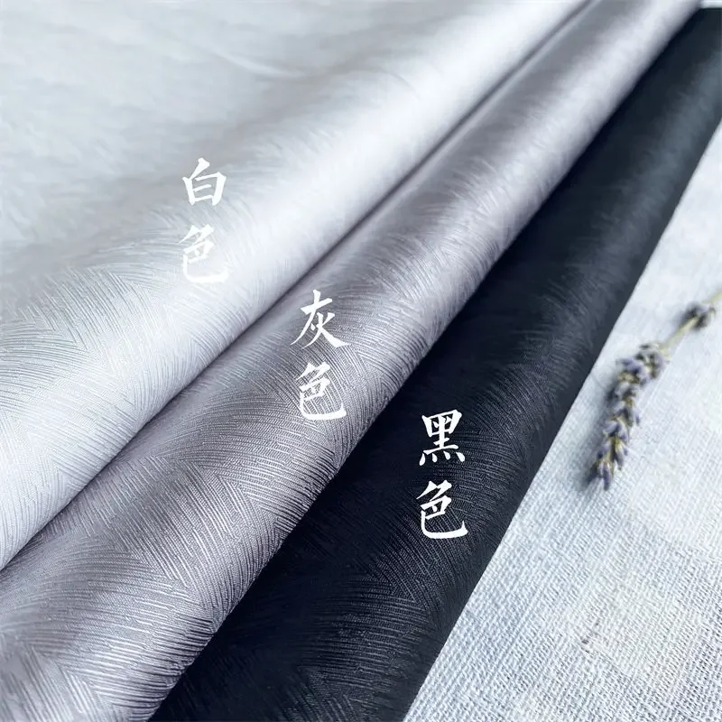 متعرجة الصلبة الجاكار النسيج العتيقة Hanfu الحصان الوجه شيونغسام أعلى مفرش طاولة فستان DIY مصمم الملابس لخياطة القماش