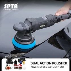 SPTA Auto Polishing Machine 5 Inch 125mm Random Orbit Polisher with 6