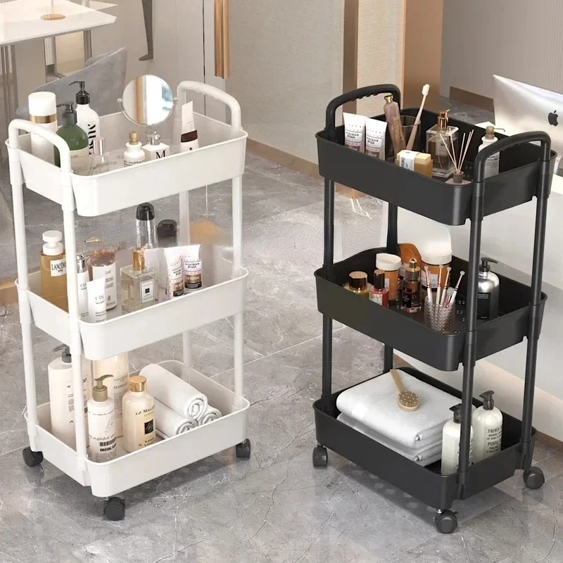 

Rolling Manicure Salon Trolley Hairdresser Salon Trolley Esthetician Plastic