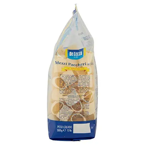 Imagen 5: De Cecco Half Paccheri - 6 piezas de 500 g [3 kg]