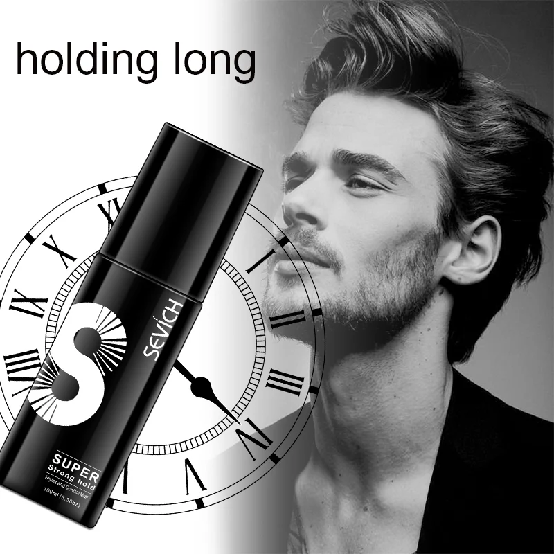 Sevich Hair Fixing Spray 100ml Men\'s Salon Styling Water Professional Hair Fiber Hold Spray Beauty And Hair Products