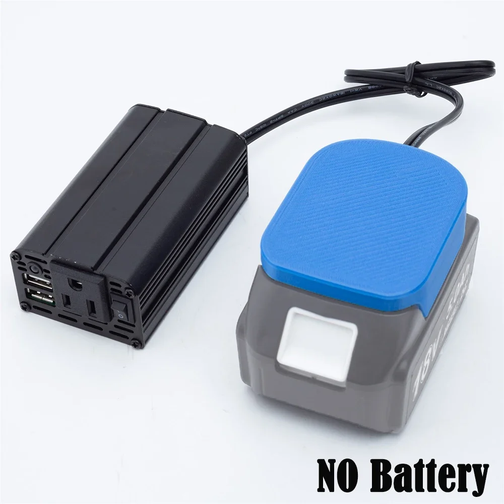 

110V Power Battery Inverter For Makita 18V Lithium with Switch and USB Transformer Inverter Power Tool（NO Battery）