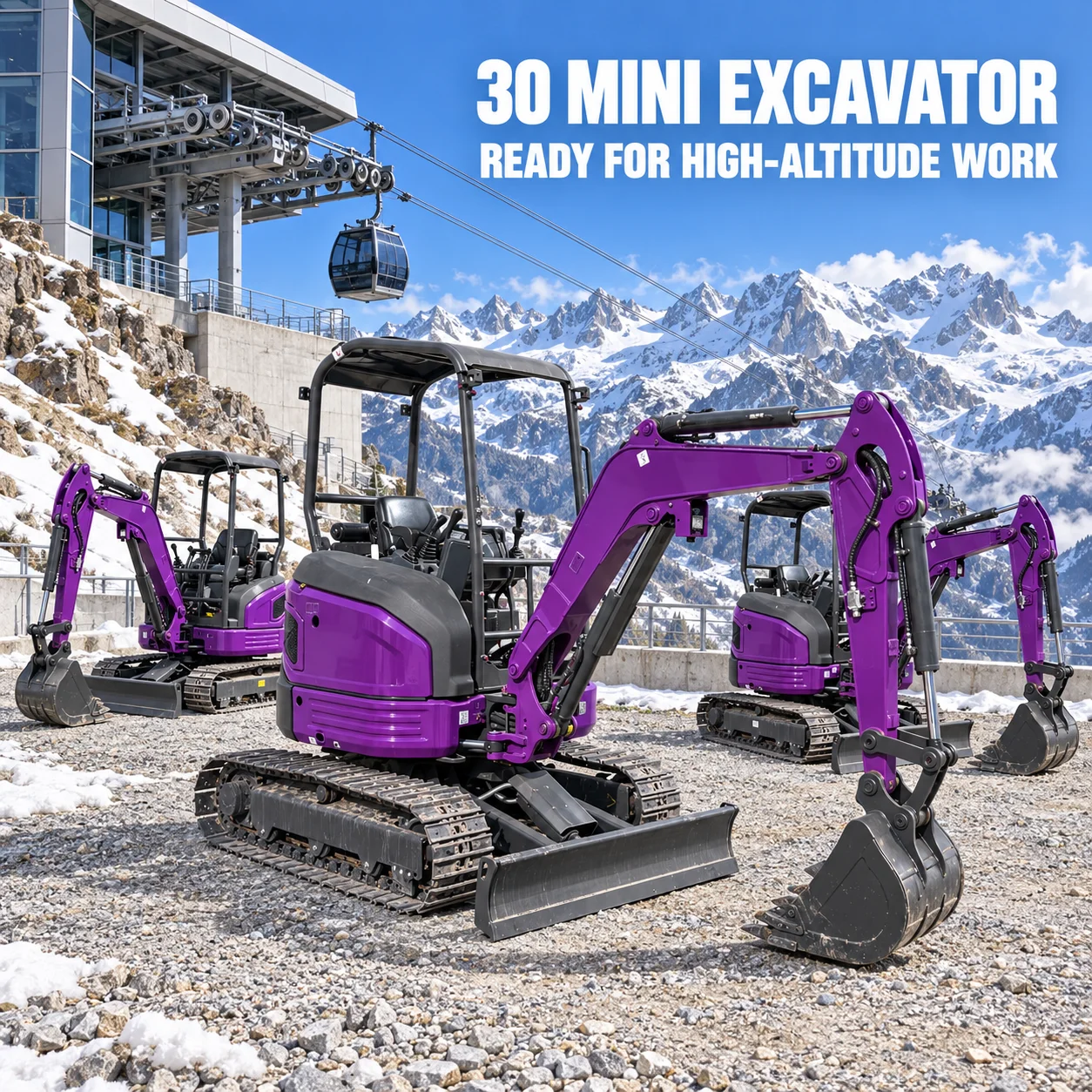 40U Small Crawler Excavator Compact 4T Construction Machine for Pipeline Drainage and Utility Work