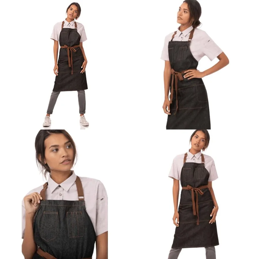 

Chef Works Unisex Memphis Bib Apron