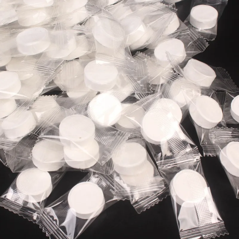 Suitable For Outdoor Use in Travel Hotels 20/50/100PCS Compressed Towel Disposable Portable Soft Absorbent Individually Packaged