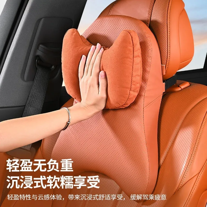 Car headrest, neck support pillow, all-season universal seat pillow, pressure-relieving support, comfortable neck pillow