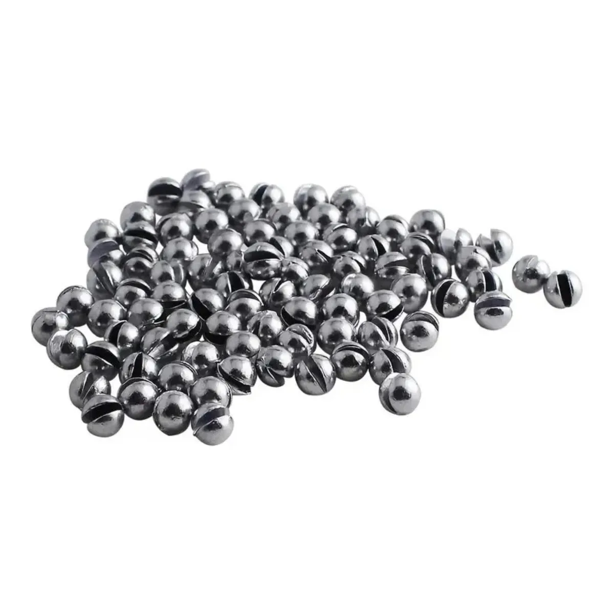 Weight Sinkers 205pcs/box 5 Sizes Lead Weights Round Split Shot Sinker Removable for Accurate Casting and Deep Water Fishing