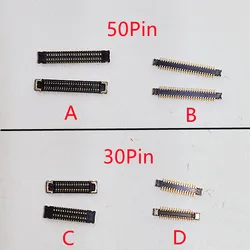 10pcs LCD Display Screen FPC Connector For Tecno Ltel Oraimo Infinix USB Charger Charging Contact Plug 50pin 30Pin
