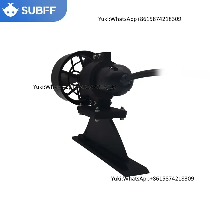 Thrust 10kg Full Waterproof Brushless Underwater Thruster, Built-in Drive, Wide Voltage 24V Underwater Thruster Kayak Boat