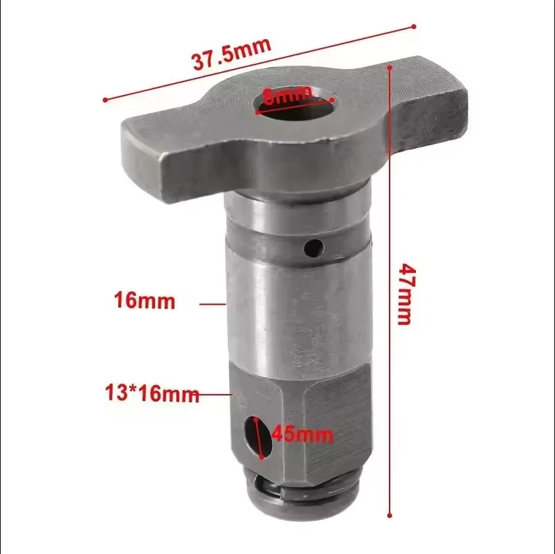 Impact Wrench Spindle Anvil Shaft 1/2 W/ Sleeve Electric Wrench Spare Part for Parkside Screwdriver B3 C3 D3 Conversion Head Set