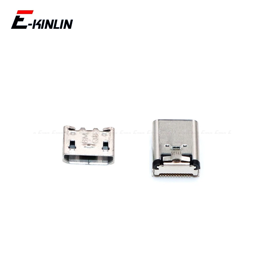 

2pcs For OnePlus X 1 2 3 3T 5 5T 6 6T 7 7T 8T 8 Pro 5G Micro Type C USB Plug Power Charging Charger Jack Port Connector Socket