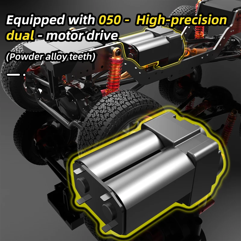2025 novo jjrc HG4-209 carro rc 1/18 hg4209 simulação toyota proporção completa liga de controle remoto fora de estrada escalada carro brinquedos