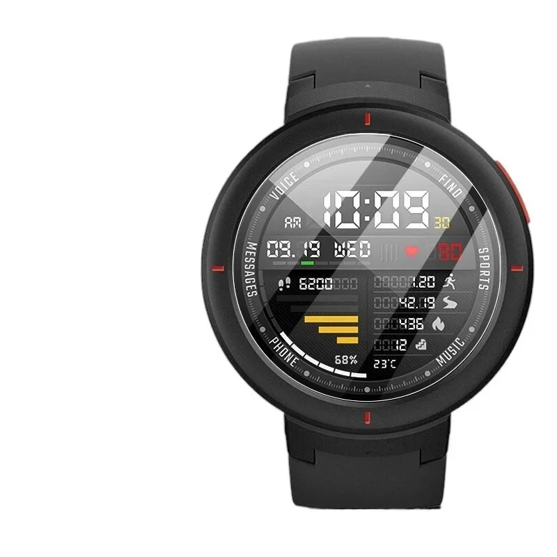 For Amazfit GTR 42 47mm T Rex 2 3 T-Rex Pro T-Rex 3 Ultra Tempered Glass Screen Protector With First - Rate HD Anti-Scratch 9H