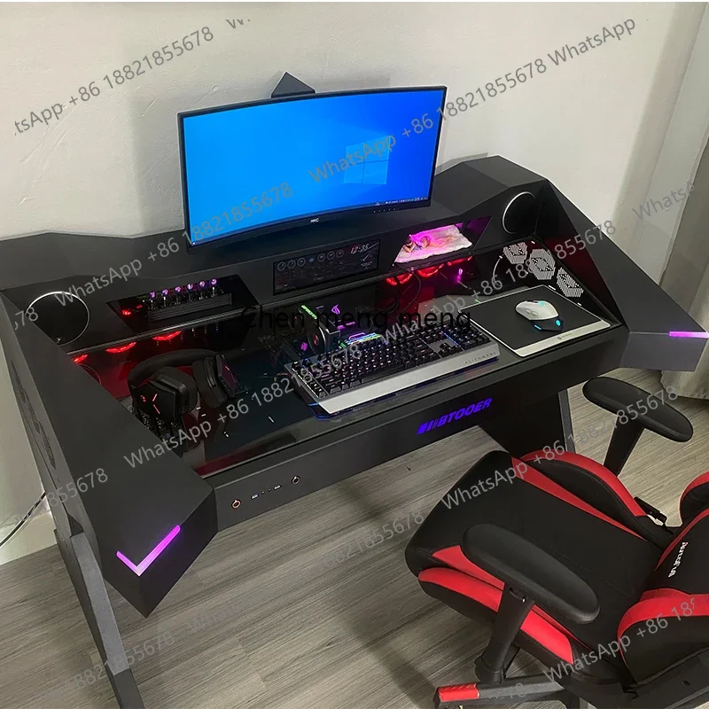 

Hot sales Modern Gaming Computer Desks Luxury Organizers Ergonomic Racks Computer Desks Living Room Accessories Escritorios Home