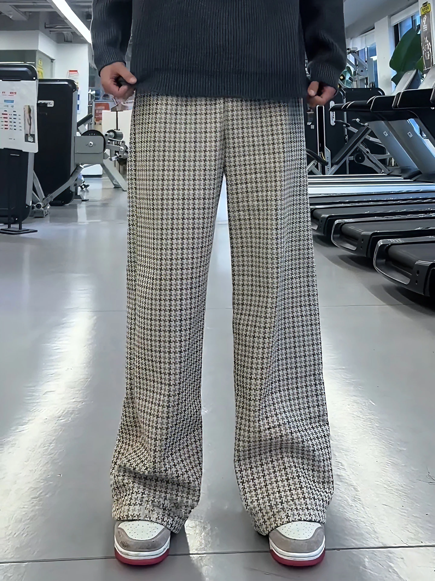 

Мужские зимние брюки в американском стиле, утепленные, прямого кроя, повседневные, широкие, в корейском стиле, из полиэфирного волокна, прямой крой