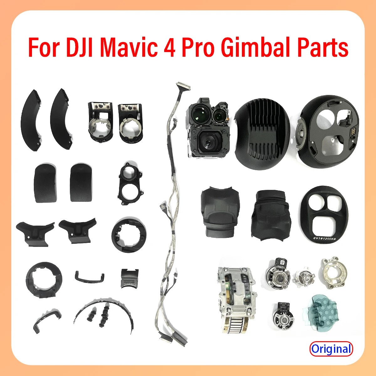 

Original Mavic 4pro gimbal, axis arm, yaw motor, cable, frame, shock absorber plate,cover plate suitable for DJi mavic 4pro