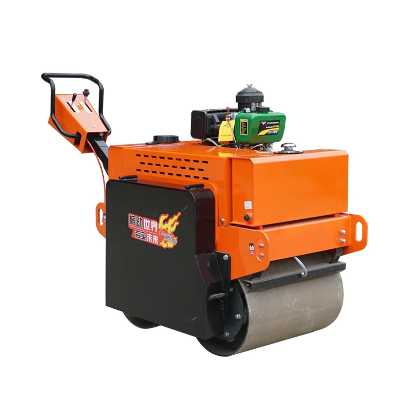 VR600B Asphalt mini Road Roller Compactor Small Road Roller Machine engine