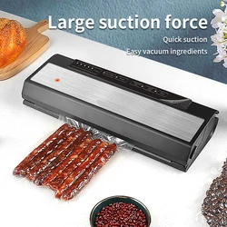 AGASHE Vacuum Air Sealing System For Food Preservation,Vacuum packaging machine For Sous Vide, Food Saver For  Home Kitchen