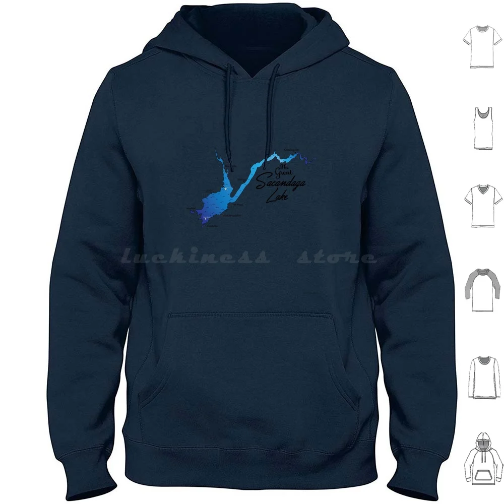 Great Sacandaga Lake , Ny Hoodies Long Sleeve Lake New York Ny Sacandaga Boating East Coast Skiing Jet Skiing Canal