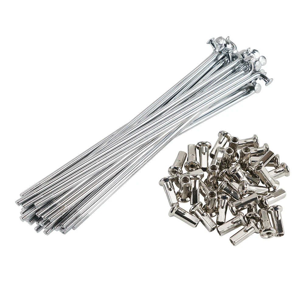 NICECNC Motorcycle 36 PCS Spokes Hoops Spoke Nipple Set SIZE 1.4.17 For Honda CT90 CT 90 TRAIL90 TRAIL 90 17 Inch Front Rear