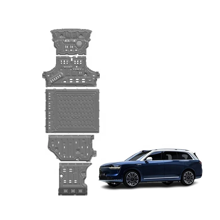 

New 4x4 Automotive Protective Exterior Magnesium Aluminum Alloy Chassis Guards Battery Protection Skid Plate for huawei AITO M9