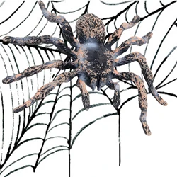 Realistic Giant Spider Toys Artificial Spiders Halloween Decorations Prank Props Funny Halloween Collection Decors For Kids Gift