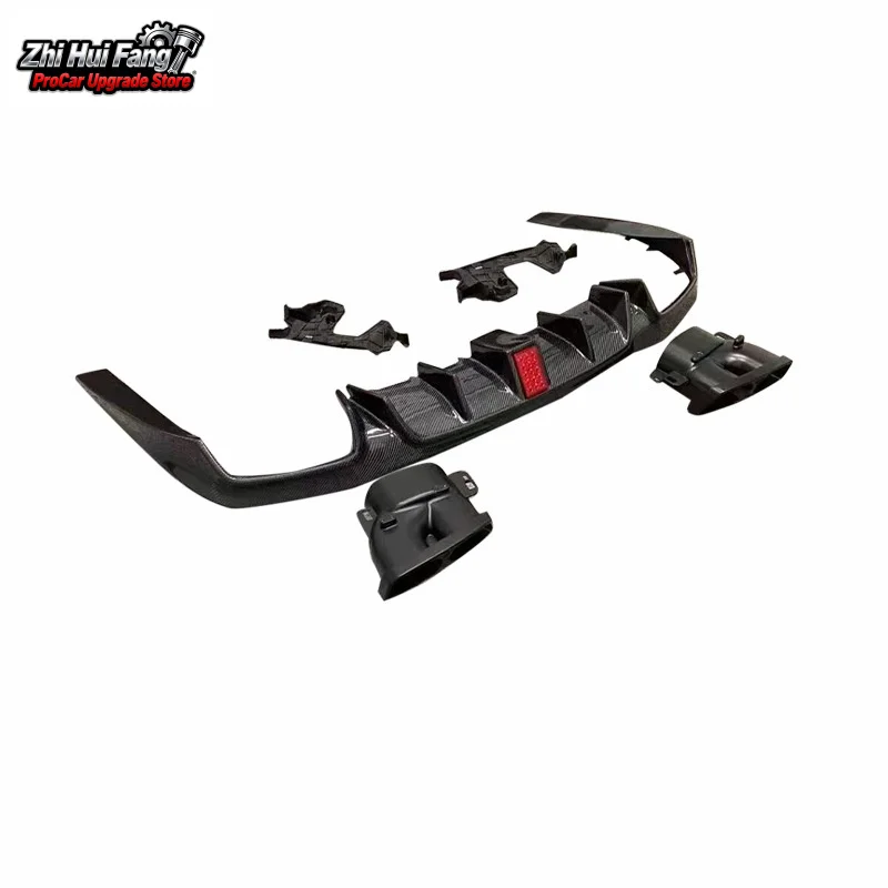 

Suitable for Mercedes-Benz W213 between 2016-2020 Brabus Style Carbon Fiber Rear Lip Spoiler