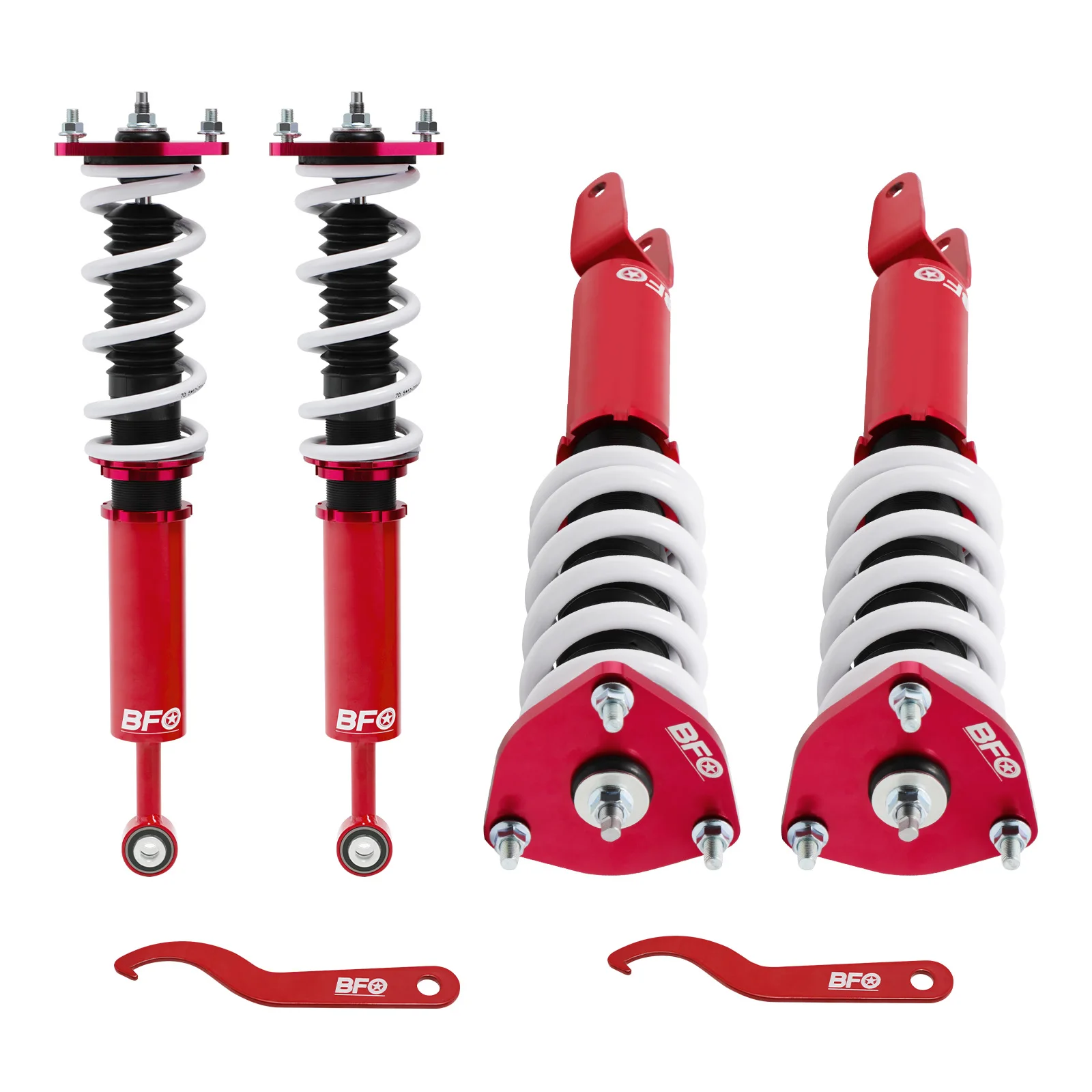 BFO Coilovers Struts Shocks For Lexus 2007-2016 LS460 USF40 RWD Suspension Kit Adjustable Shocks & Springs Coilovers