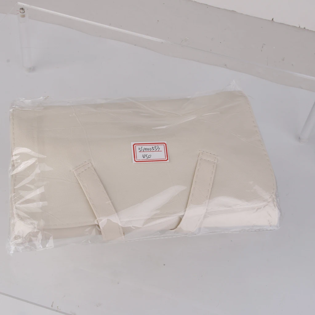 메이크업 브러쉬 세트 골판지 시니 롱 헤어 블러쉬 및 파운데이션 뷰티 도구 여성용 화장품 가방 포함