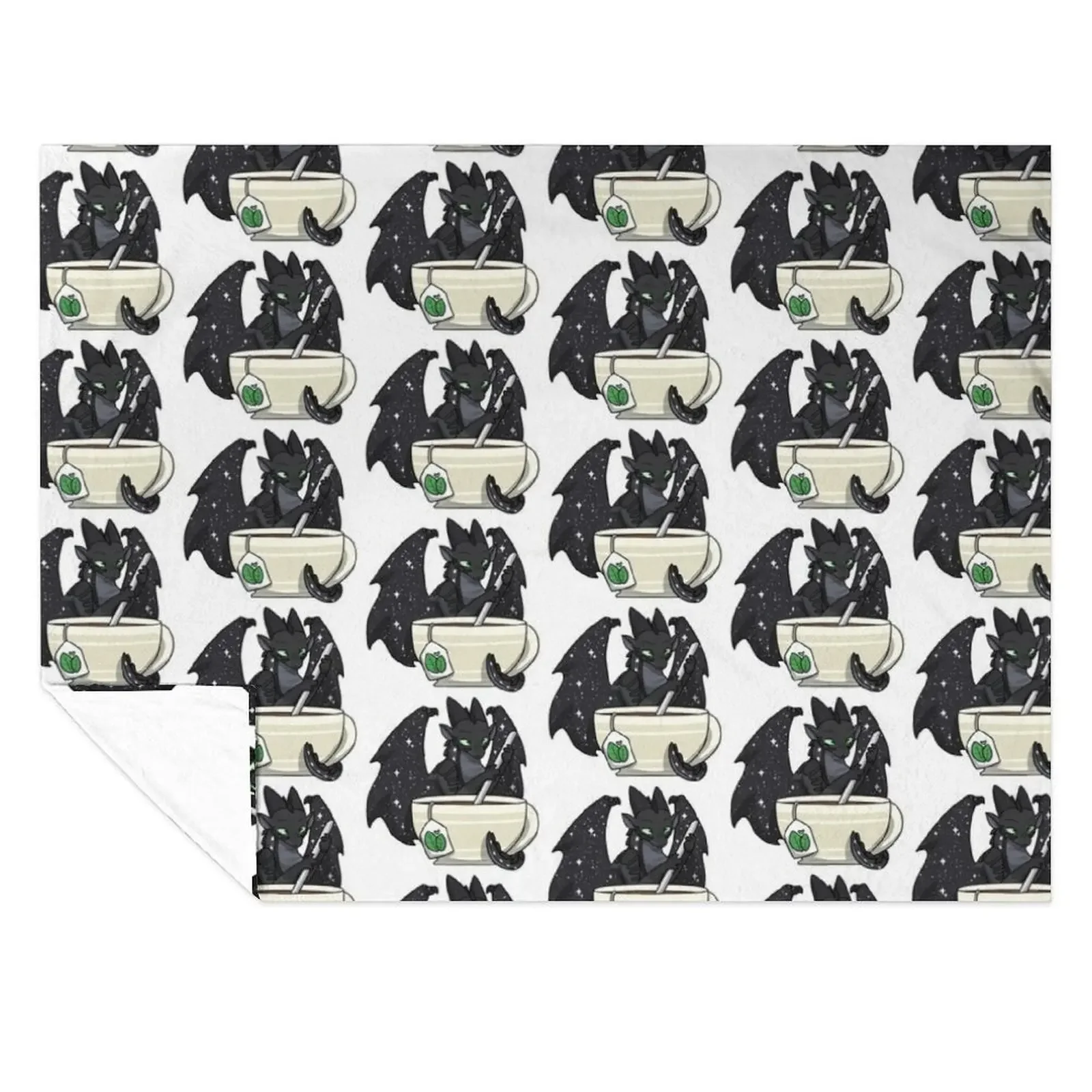 

Starflight with Tea Throw Blanket Kid'S anime Furrys Sofa Throw Blankets