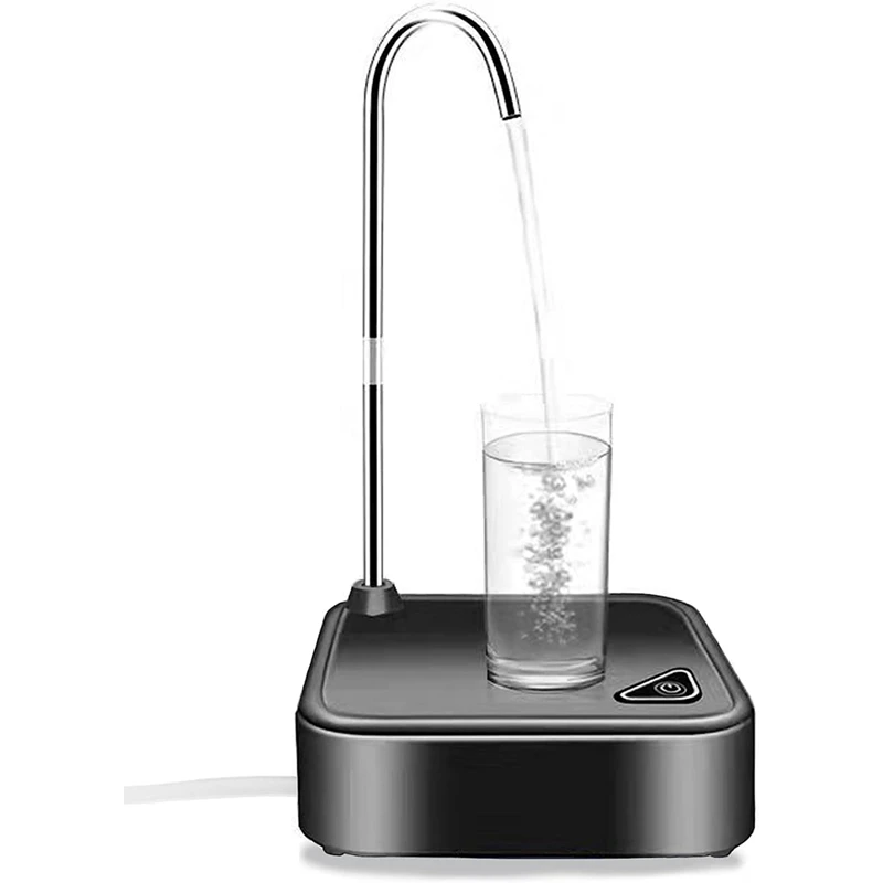 휴대용 전기 물병 디스펜서, USB 충전식 테이블 물 디스펜서, 5 갤런 및 범용 병, 2 인 1