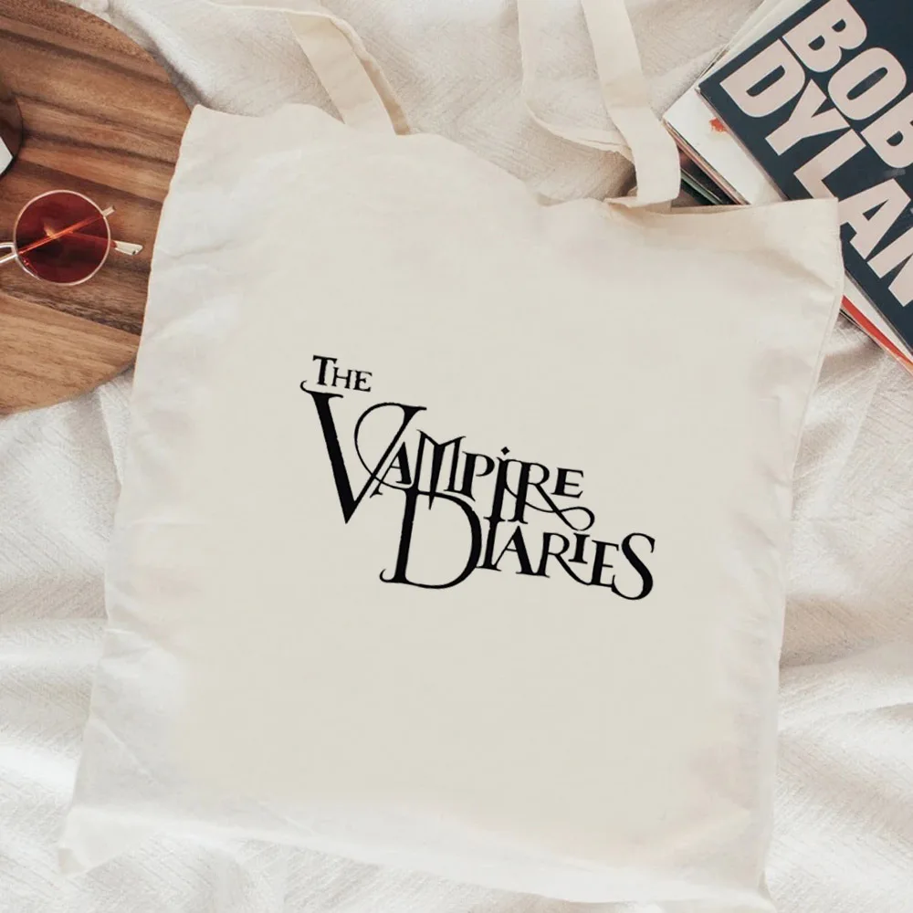 the Vampire Diaries shopping bag tote shopping bolso handbag bag tote bolsas ecologicas reusable ecobag sac tissu