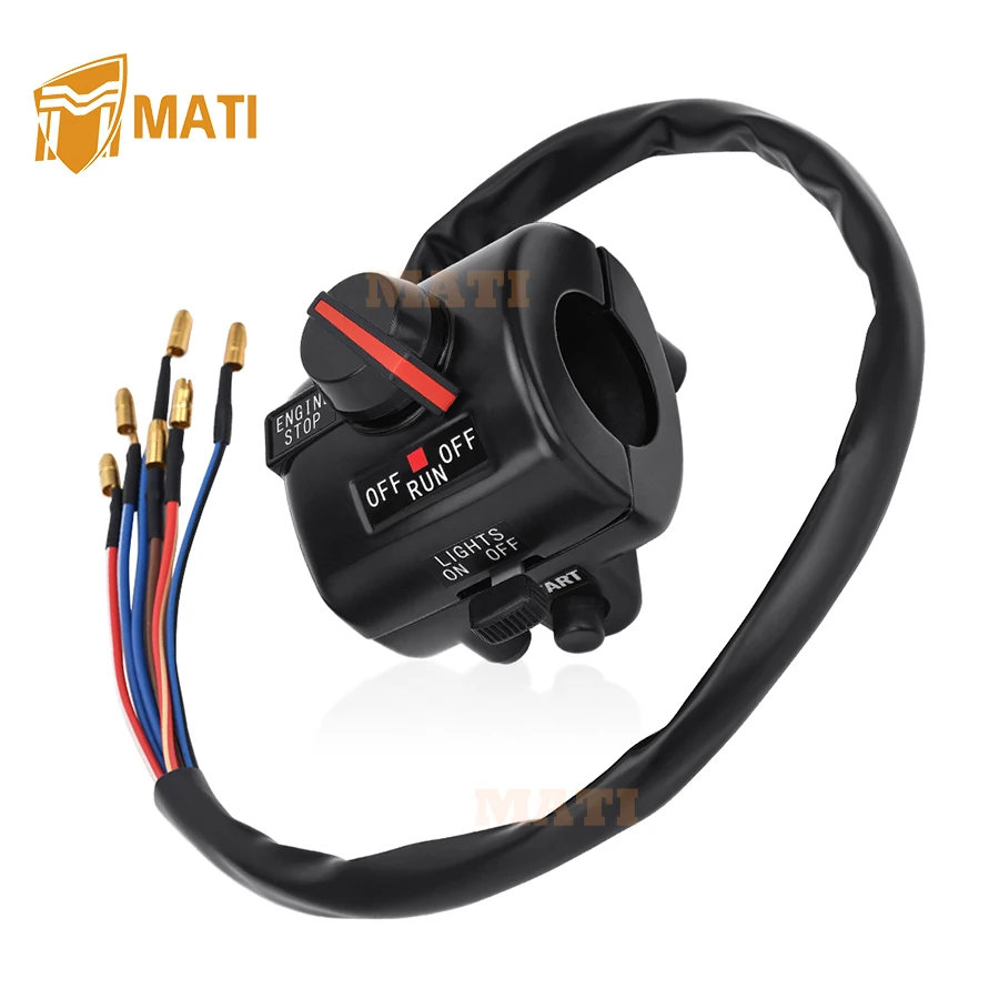 

M MATI Right Hand Handlebar Switch Assembly for Yamaha XS650 1976-1978 O.E.M# 584-83963-00-00