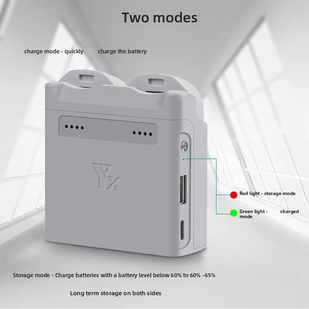 Two-Ways Battery Hub For DJI NEO Fast Battery Charging Box Portable Carrying Battery Charging Case For DJI NEO Drone Access L6L0