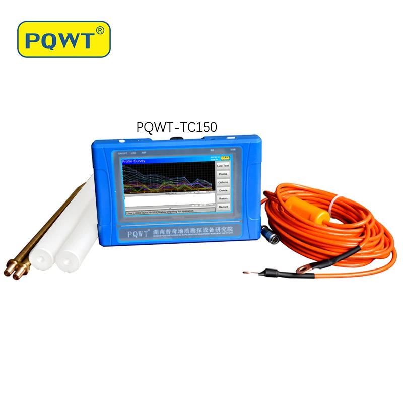 PQWT-TC150 Portable Multi-function Underground Water Detector for sale