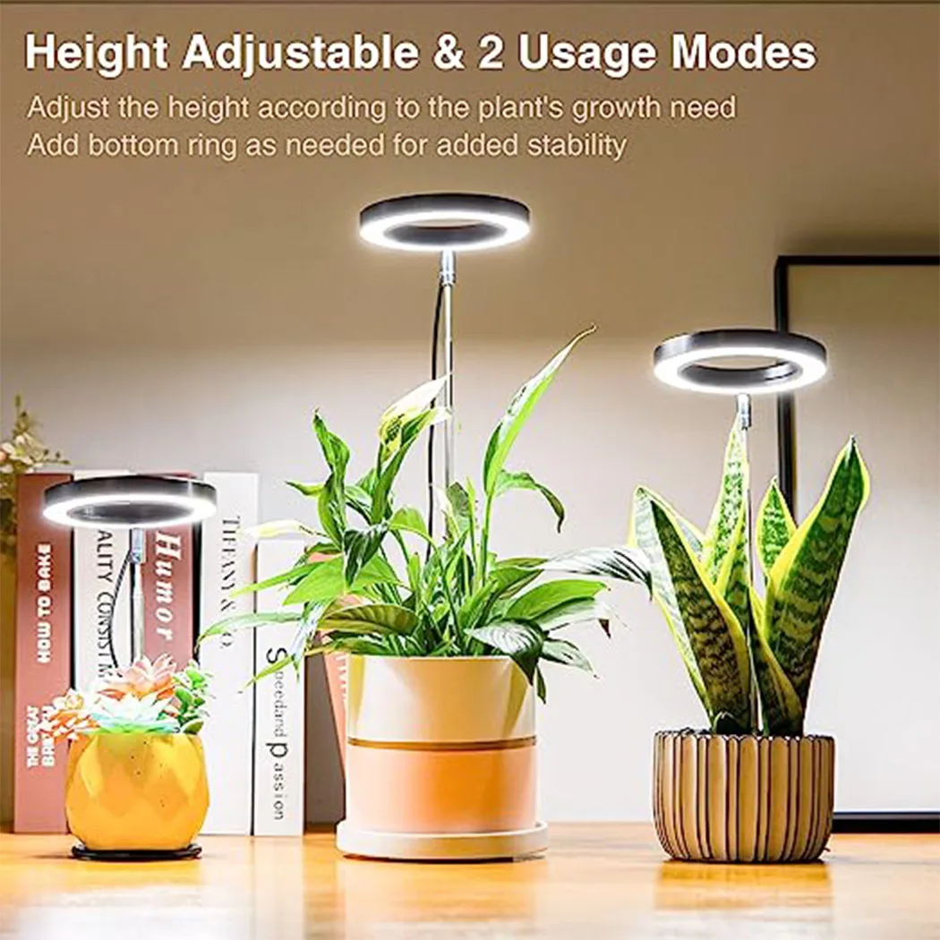 

Full Spectrum Indoor Solar LED Growth Light, Four Gear Dimming, Fleshy Viridiplantae, Flower Floor Telescopic Fill Light