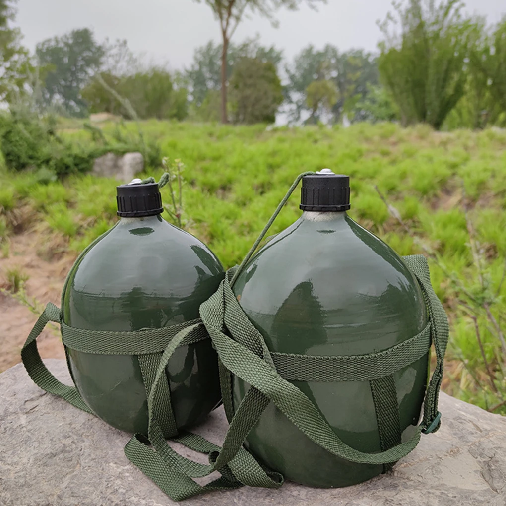 Eco-friendly Camping Water Bottle Made Durable Aluminum Capacity Options Outdoor Camping Bottle Green 3L