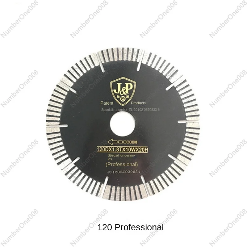 

120mm T-slot Diamond Saw Blades for Wandeli Tile Cutting Machine, 10 Pieces