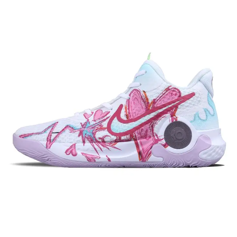 

[Индивидуальный возврат любви]Nike KD Trey 5 IX Мягкие нескользящие устойчивые к истиранию винтажные баскетбольные кроссовки средней высоты унисекс